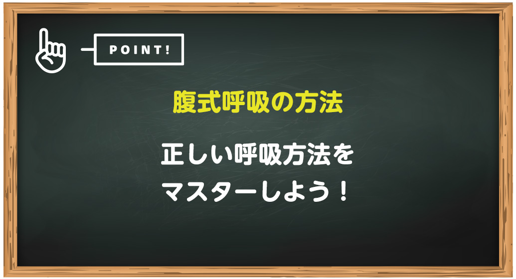 英語発音時の腹式呼吸の方法